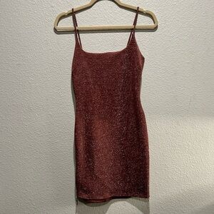 Sparkly Pink Bodycon Dress